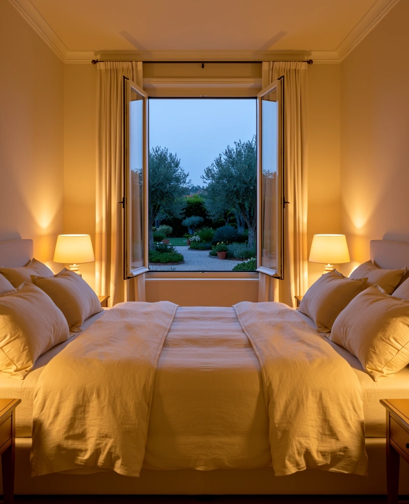 Ambiente de descanso profundo y reparador